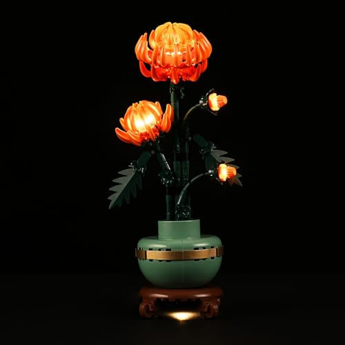 LIGHTAILING Jeu de Lumières pour Lego-10368 Le chrysanthème - Modèle en Blocs De Construction - Ne Figurant Pas sur Le Modèle