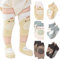 WUSANNA 3 Paar Knieschoner Baby, Baby Krabbeln Knieschoner Baby Krabbeln,Baby Knieschoner Zum Krabbeln Krabbel Knieschoner Baby,Antirutschsocken Baby Geeignet für Kleinkinder Von 0–12 Monaten