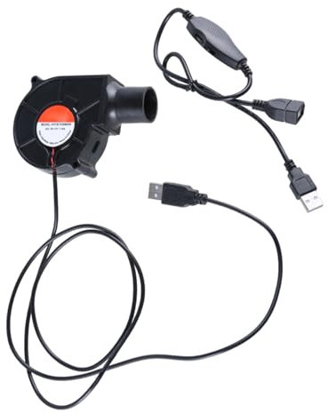 Soffietti elettrici Camini Portatile Strumento 5V 1A 3000RPM Ventilatore Soffietto Stufa A Legno Soffiatore Outdoor BBQ