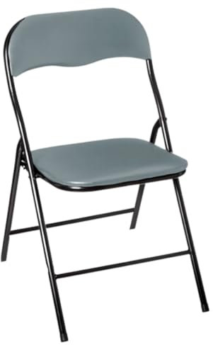 HOUSE COLLECTION Sedia Pieghevole Grigia