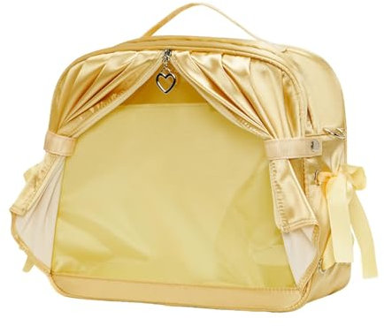 Figuren-Vitrine für Sammlerstücke, durchsichtige Figuren-Vitrine,Puppentasche Staubdichte Aufbewahrungstasche für Figuren | Figuren Aufbewahrungstasche Vorhänge Design Figuren Display Tasche für Minia