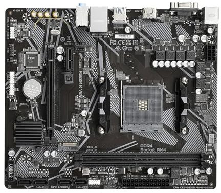 Placas Base de Ordenador Fit For GIGABYTE A520M K V2 AMD AM4 for CPU Ryzen Serie 3/4/5 DDR4 64 GB 5100 (OC) PCI-E 3.0 16X SATA3.0 M.2 VGA