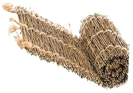 HOMSFOU Accessoires Photo Rétro en Bambou pour Décoration Élégante, Branches Tissées pour Fond de Photographie et Décoration de Bureau de Thé à Domicile