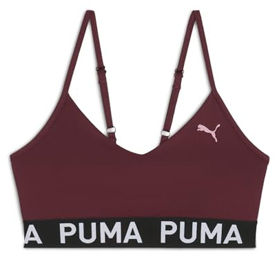 PUMA Damen Move Strong BH S, Ruby Shimmer Red