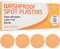 JFA Medical Apósitos Impermeables Redondos Pequeños 22 x 22 mm 100 Apósitos por Caja