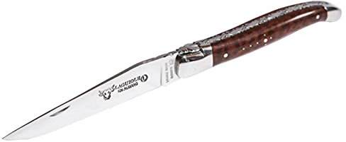 Laguiole en Aubrac Taschenmesser Schlangenholz aufwendige Gravur