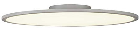 SLV PANEL 60 rund, LED Indoor Deckenaufbauleuchte, silbergrau, 4000K