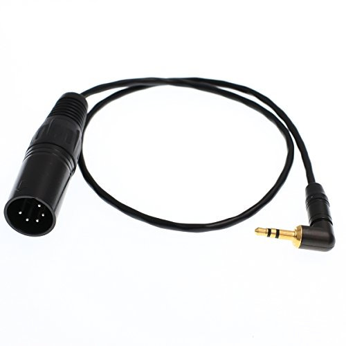 DRRI - Cavo audio stereo a 5 pin XLR maschio a jack TRS maschio da 3,5 mm per ARRI XT