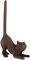 Creative Brands Handtuchhalter aus Gusseisen, 24 cm hoch, Katze