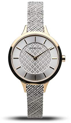 BERING Femmes Analogique Quartz Classic Collection Montre avec Bracelet en Acier Inoxydable & Verre Saphir 17831-010