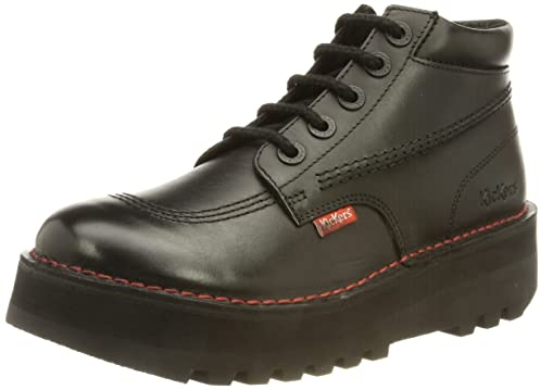 KICKERS Damen Kickplattform Schuhe mit Rollen, Schwarz, 41 EU