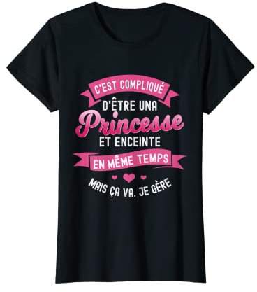 Annonce grossesse cadeau femme enceinte future maman 2021 T-Shirt