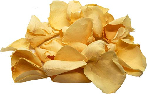 Natural Cream Freeze Dried Rose Petals - 195ml/1.4g