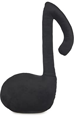 Balvi Türstopper Tune Farbe Schwarz Der melodische Türhalter Polyester 30 x 20 x 9 cm