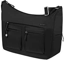 Samsonite Move 4.0 - Schultertasche M mit 2 Fächern, 33 cm, 12 l, Schwarz (Schwarz)