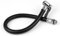 AUTOZOCO Manguera para inflador de neumático, latiguillo hinchador, Adaptador Manguera de Inflado Neumáticos, Apto para Bicicleta, Motocicleta, Coche, Diámetro Rosca 12.5 mm, Longitud 37 cm, Acodado