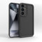 PanXCase Cover per Samsung Galaxy A54 - Custodia Silicone Sottile Elegant Disegni Morbida Leggera, Protezione Fotocamera Antiurto Antigraffio Case (Nero)
