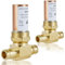 GUOFIS Water Hammer Arrestor,1/2Inch Tee Copper Water Arrestor,Pex-A Expansion Connection(2PACK,Copper Arrestor)