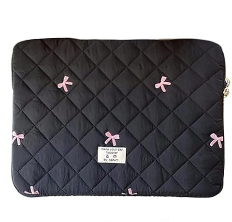 Housse de protection pour tablette iPad Pro 11 Air 4 10.2 avec nœud matelassé pour ordinateur portable de 9 à 11 pouces