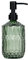 SDlumeiy 18 oz Dark Green Thick Glass Soap Dispenser with Black Rustproof Pump Refillable Bathroom, Kitchen Soap Dispenser for Hand Soap, Detergent, Lotion (Dark Green)