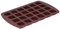 Qanyegn Mini Brownie Pan, moule au chocolat carré en silicone, 24 grilles Brownie Moule de chocolat adapté aux glaçons Candes Savon