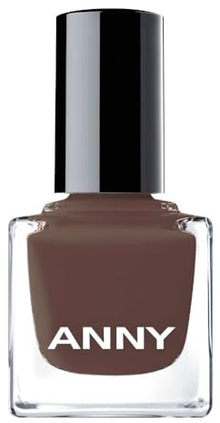 ANNY Nail Polish – Hochwertiger Farb-Nagellack mit langanhaltendem Glanz, splitterresistent und schnelltrocknend, Farbe: sister red - Edles Mokkabraun - 15 ml