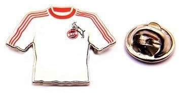 1.FC Köln Trikot Pin 1977 weiß - Anstecker, 2cm