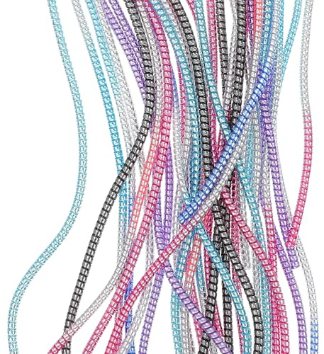 Alipis 8 Pcs Cable Management Wrap Cord Management Tube Line Coiled Tube Flexible Pvc Protective Sleeves for Data Cables at Tv Entertainment Center and Workstation Assorted style