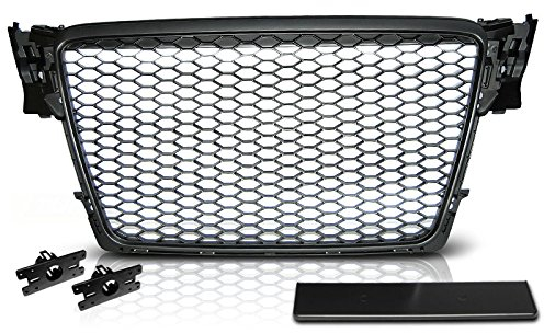 KÜHLERGRILL SPORTGRILL GRAU01 SCHWARZ RS-LOOK
