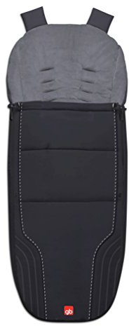 gb Gold Fußsack, Für Kinder ab Geburt bis 6 Monate (9 kg), Grau