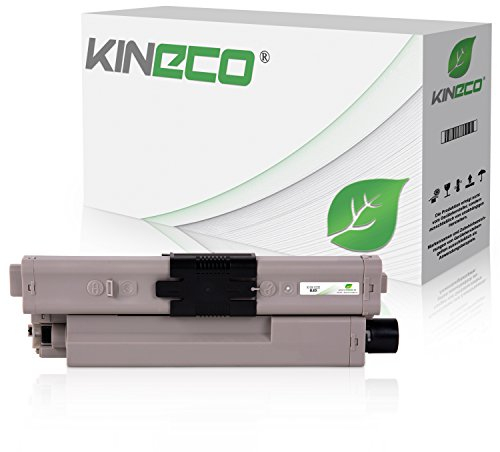 Kineco Toner kompatibel mit Oki C532dn MC563dn C542-DN MC573-DN Schwarz 7.000 Seiten