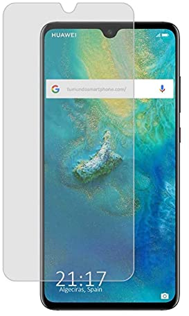 MUNDDY Protector de Pantalla para Huawei Mate 20 Cristal Vidrio Templado Premium Calidad,Espesor 0,30 mm,2.5D Round Edge,[9H Dureza] [Alta Transparencia] [Sin Burbujas]