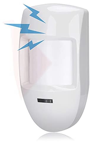 VBESTLIFE Détecteur de Mouvement PIR Double Filaire 12V, Alarme capteur Infrarouge, Alarme de système de sécurité Domestique pour magasins/Maisons/immeubles de Bureaux/usines.