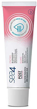 Sea4 Gel Bioadhesivo Encías, Coadyuvante del tratamiento de gingivitis y periodontitis, 0% Clorhexidina, Uso diario a largo plazo, 30ml