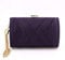 Umhängetasche Damen Clutch Metall Quaste Frauen Clutch Bag Kette Abendtaschen Schulter Handtaschen Klassischer Stil Kleine Geldbörse Tag Abend Clutch Taschen Lila