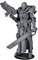 McFarlane Toys, Warhammer 40000 Adepta Sororitas Battle Sister Action Figure With 22 Moving Parts, Unpainted Collectible Warhammer Figure With Collectors Stand Base, Customise Your Figure â€“ Ages 12+