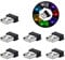 LATTCURE LATTCURE 7 LED-Auto-USB-Beleuchtung, Mini-Wireless-USB-Universal-LED-Licht