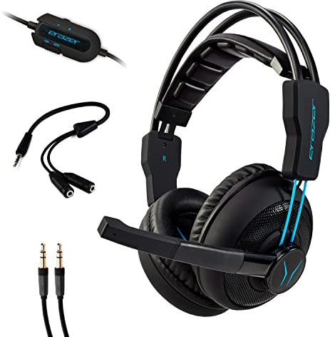 MEDION ERAZER Mage P10 Gaming Headset (Kabelgebunden, integriertes Mikrofon, Lautstärkeregler und Stummschalter, Over Ear, 3,5 mm)