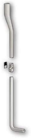 KARIBA Serie 255353 Tubo Bianco scomponibile 50x32x980 mm