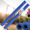 AWM Trampolin Schaumstoff 100 cm Schaumstoffrohre Schaumstoffpolster Stangenschutz Made in EU (Blau, 16 Stück)