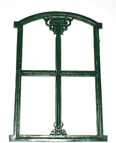 Graf von Gerlitzen Eisenfenster Stallfenster Scheunenfenster Aluminium 47 x 33 cm. W5G