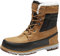 Hensftods Warme Plüschfell Schneestiefel Herren Stiefeletten Motorradstiefel wasserdichte Stiefel Große Größe brownJM 11.5