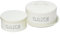 simpa Vintage Styled Antique Cream 2PC Metal Cake Carrier & Cake Tin Storage Set