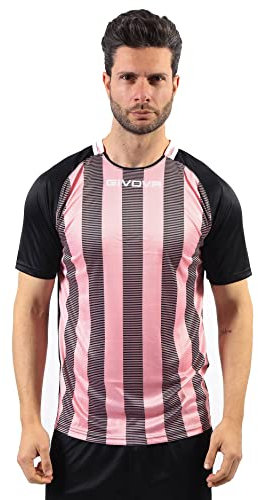 GIVOVA Shirt Tratto Rosa/Nero Tg. M