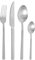 Pintinox Set da 24 Posate Serie Lucky Satinato, Acciaio Inox Nichel free