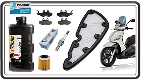 FILTRO ARIA E OLIO PIAGGIO DIESIS 350 TUTTI I MODELLI CON ABS ORIGINALE - FILTRO ARIA E OLIO PER PIAGGIO DIESIS 350 ELECTRONIC CON ABS
