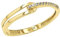 Amor Ring Damen Ringe, mit Zirkonia synth., Weiß, Kommt in Schmuck Geschenk Box, 2037452