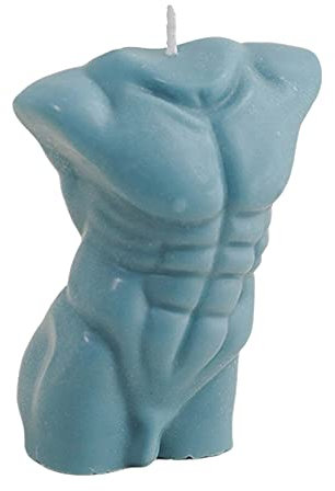 Kerze for menschliche Männer, nackter Körper, männlicher Torso, Entspannung, Aromatherapie, Duftkerze, Dekoration for Zuhause, Tisch, Büro, Desktop, Statue, Kerze, Foto-Requisiten – Redcoding/341 ( Co