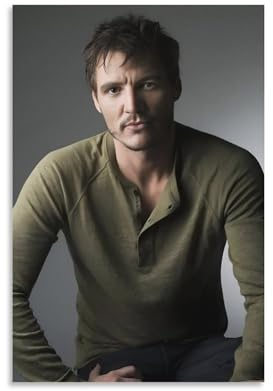 REDCHAMBER Poster The Most Handsome Actor Pedro Pascal, Wandkunst, Poster, Drucke, Heimdekoration, Bild, Leinwand, Gemälde, Poster, 60 x 90 cm
