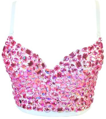Donne con Reggiseno Corsetto Shapewear Top,Clubwear Party Bustier Crop Top